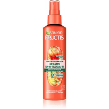 Garnier Fructis Goodbye Damage spray care nu necesita clatire cu keratina image10